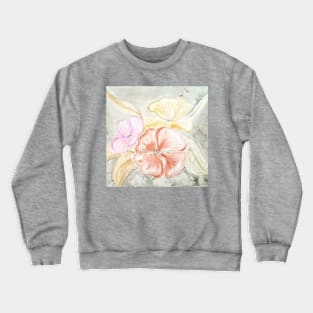 Floral watercolor Crewneck Sweatshirt